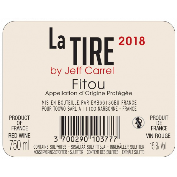 La tire Jeff Carrel