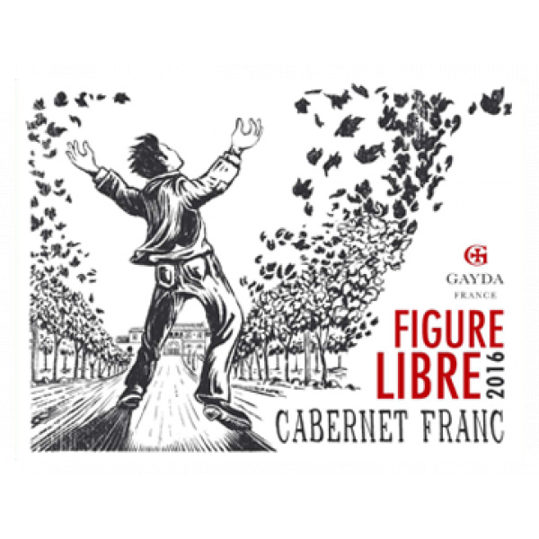 étiquette figure libre Cabernet Franc