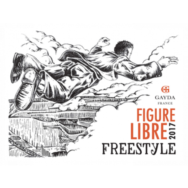 étiquette Freestyle Rouge