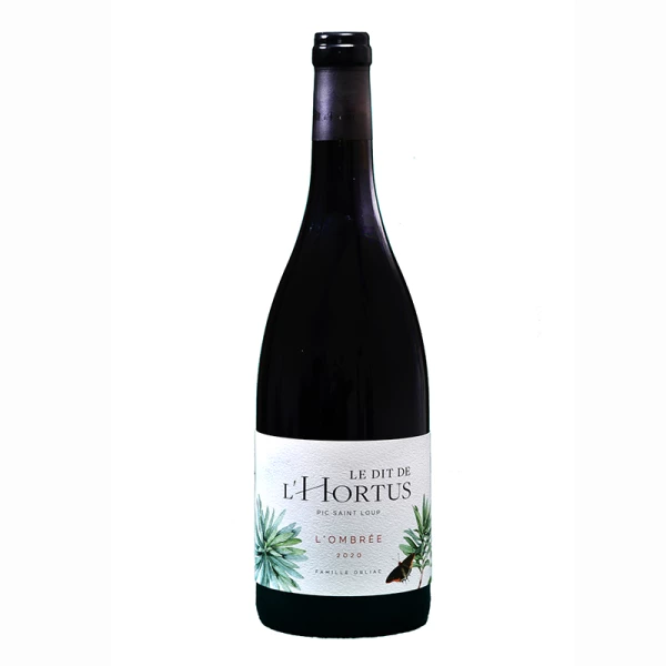 Domaine de l'Hortus - Dit de l’Hortus Rouge Cuvée l’Ombrée 2020 - Vin Rouge - Pic Saint Loup AOC